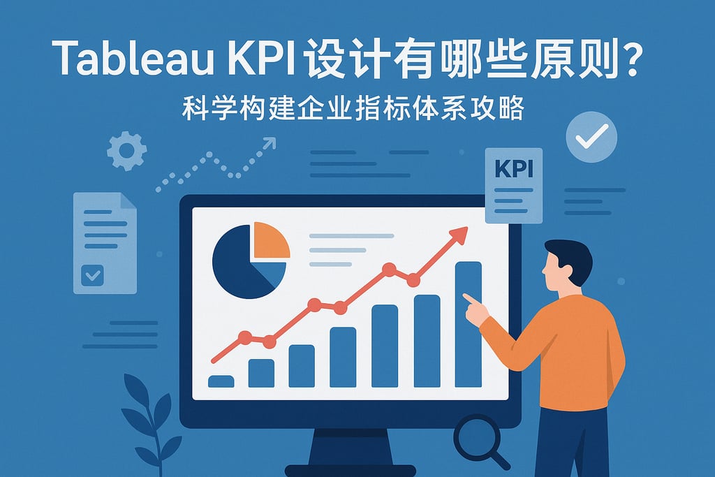 Tableau KPI设计有哪些原则？科学构建企业指标体系攻略